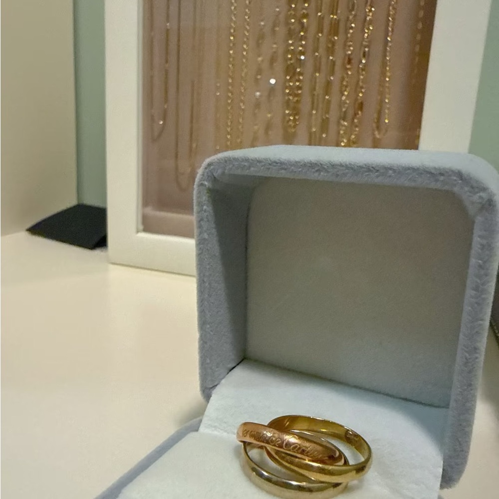 Vintage Cartier Trinity - EU 52 / US 6 - Picture 2 of 6